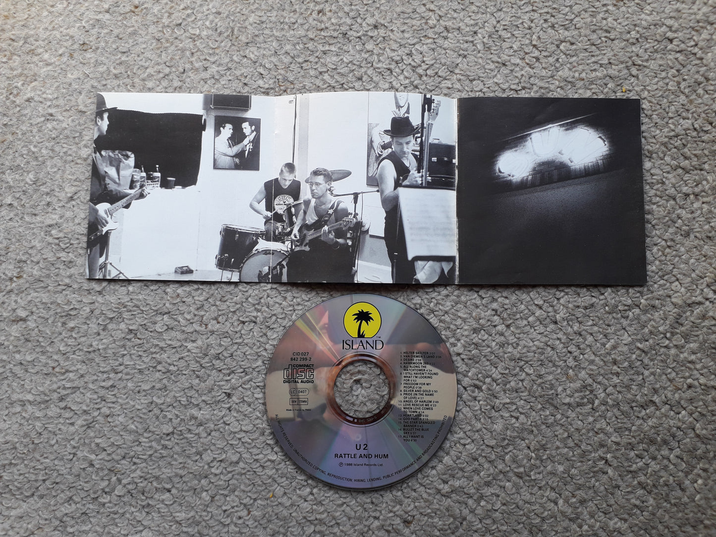 U2-Rattle And Hum CD (CIDU 27)