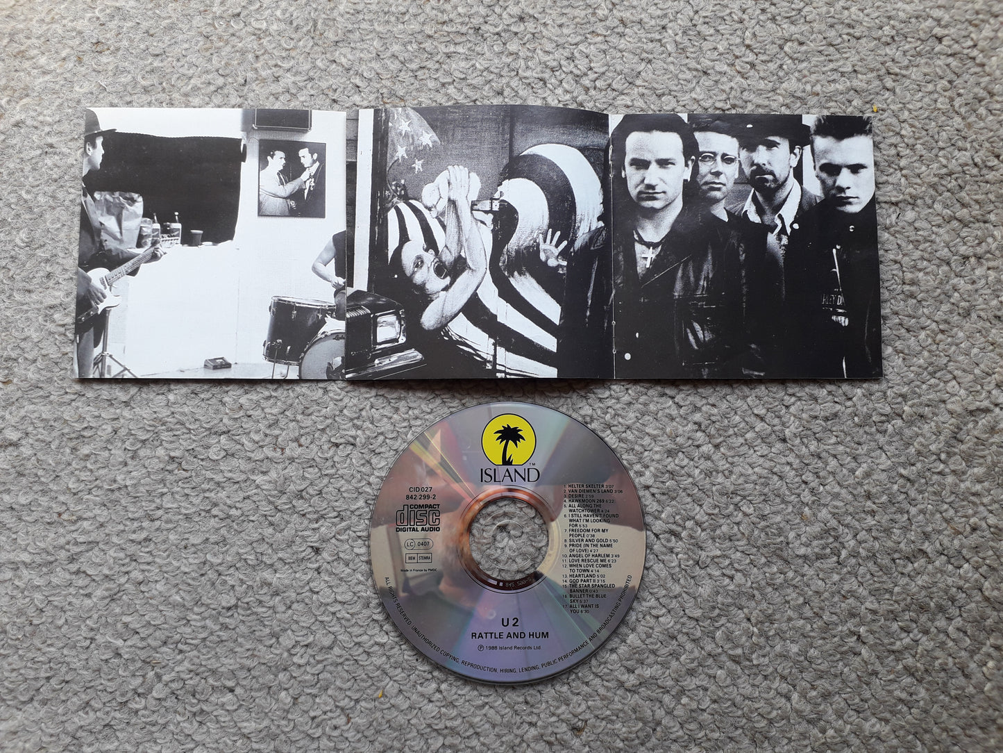 U2-Rattle And Hum CD (CIDU 27)