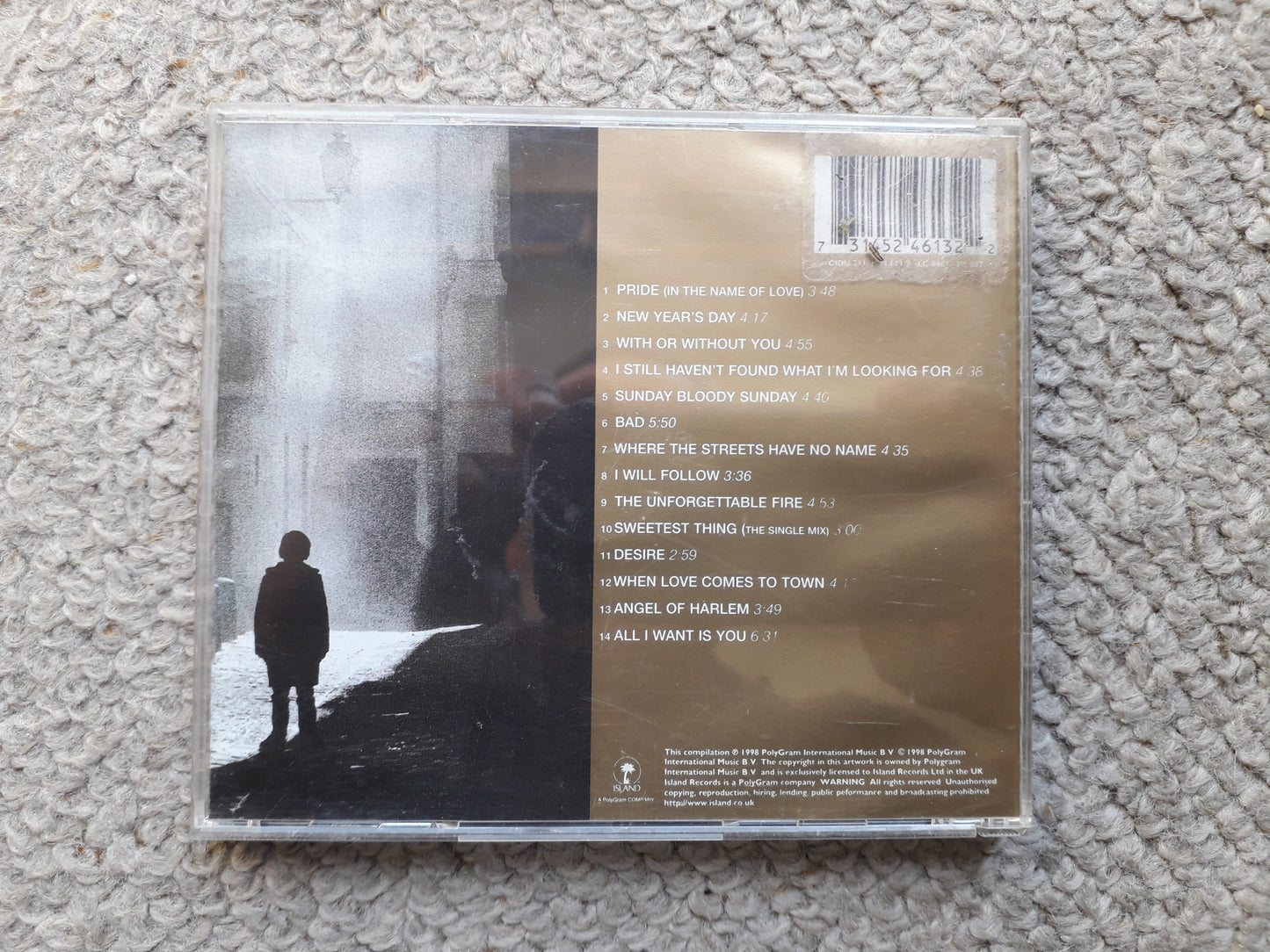 U2-The Bes Of 1980-1990 CD (CIDU 211)
