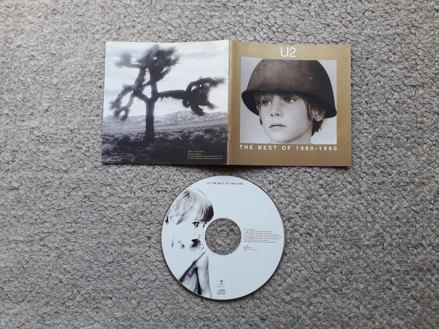 U2-The Bes Of 1980-1990 CD (CIDU 211)
