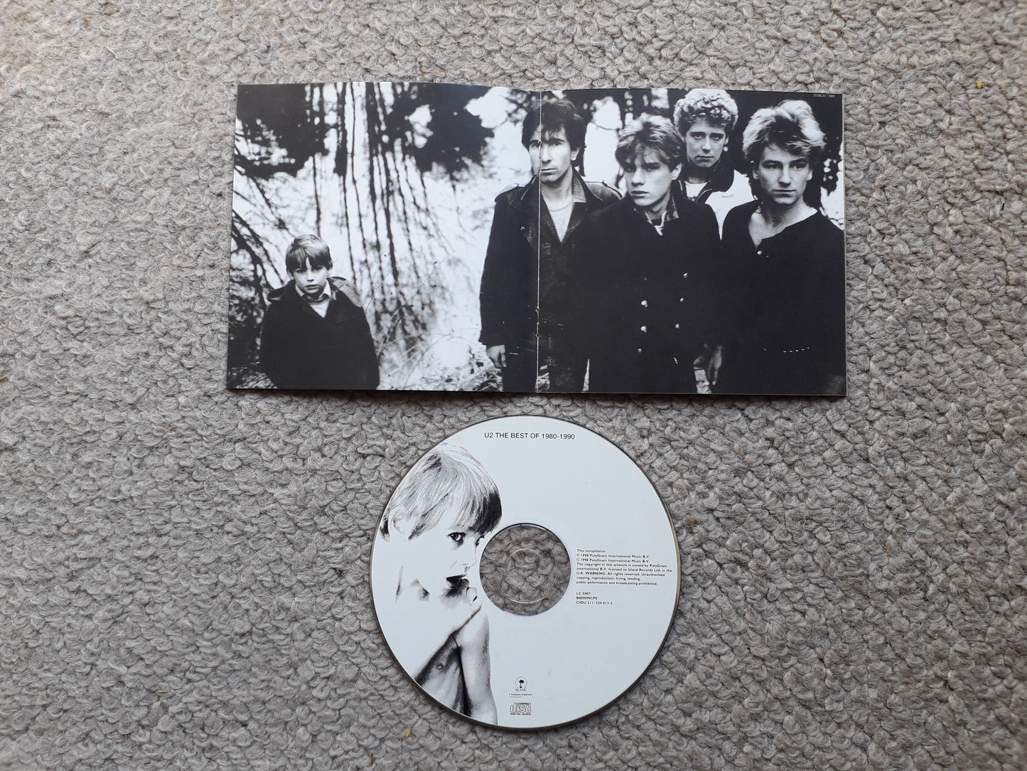 U2-The Bes Of 1980-1990 CD (CIDU 211)