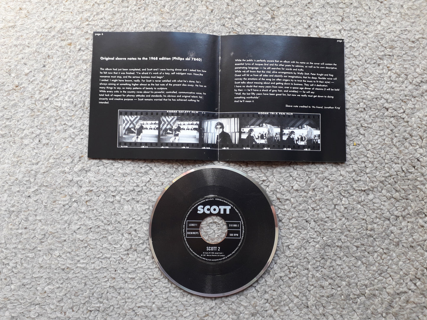 Scott Walker-Scott 2 CD (510 880-2)