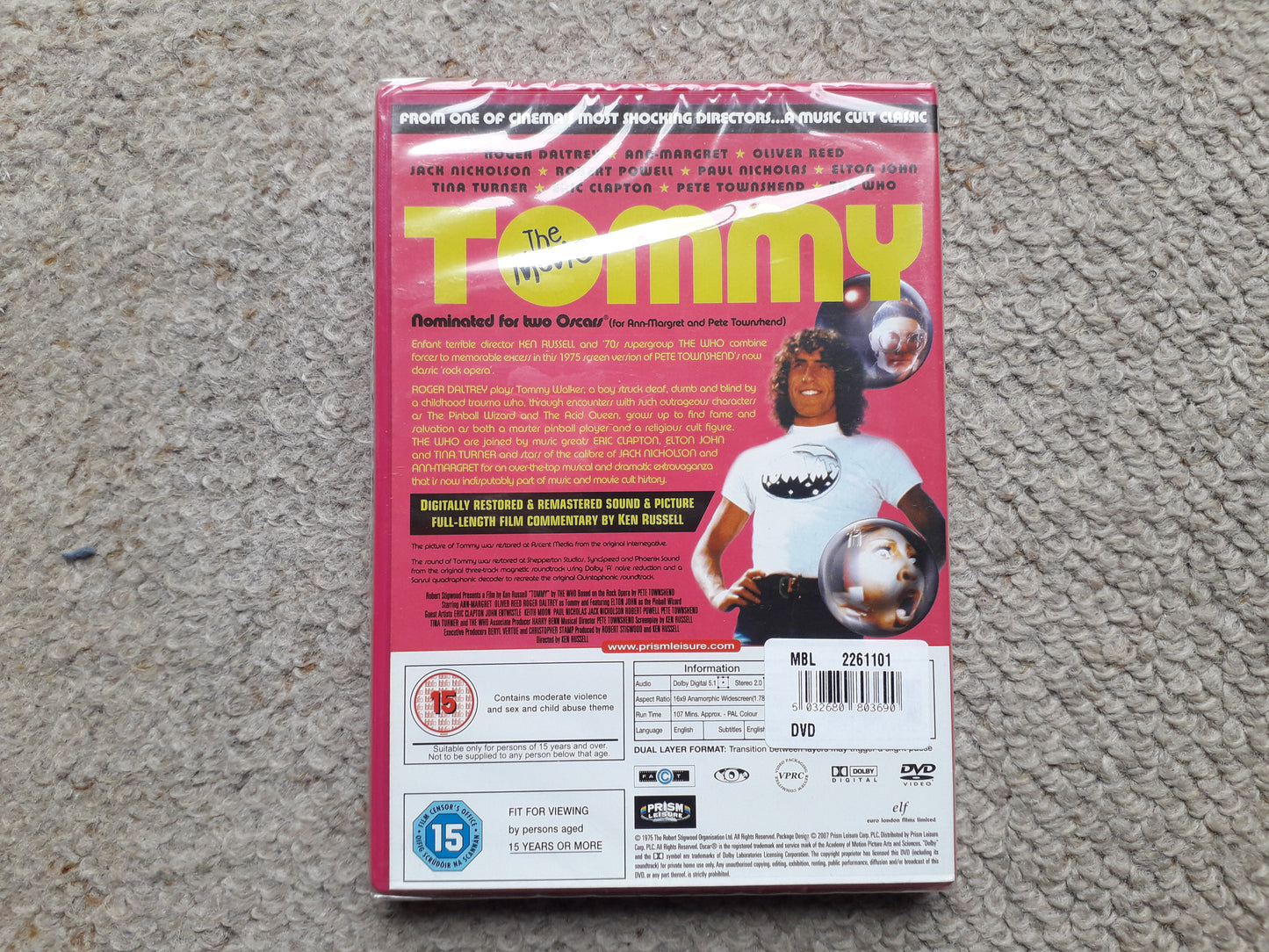 Tommy The Movie DVD