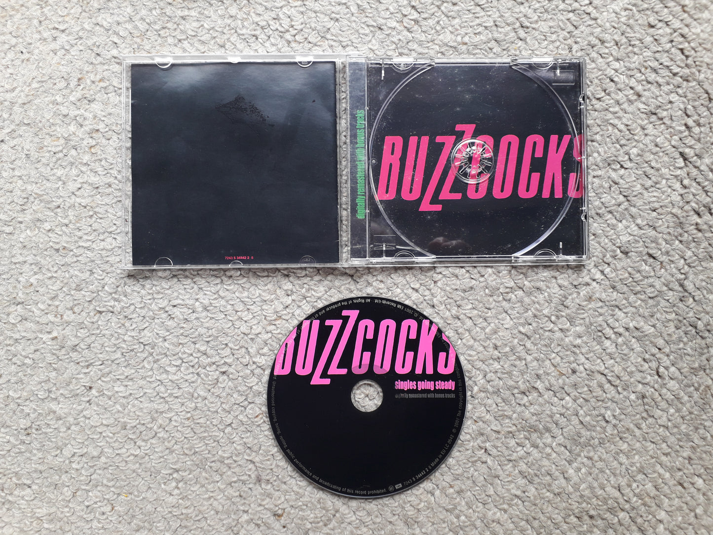 Buzzcocks-Singles Going Steady + Bonus Tracks CD (7243 5 34442 2 8)