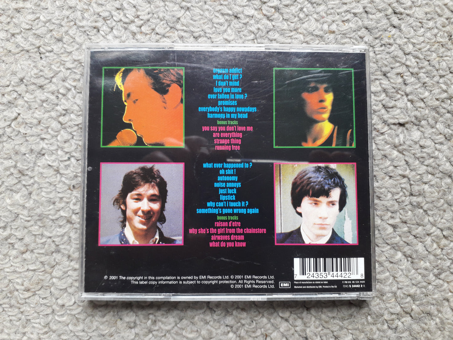 Buzzcocks-Singles Going Steady + Bonus Tracks CD (7243 5 34442 2 8)