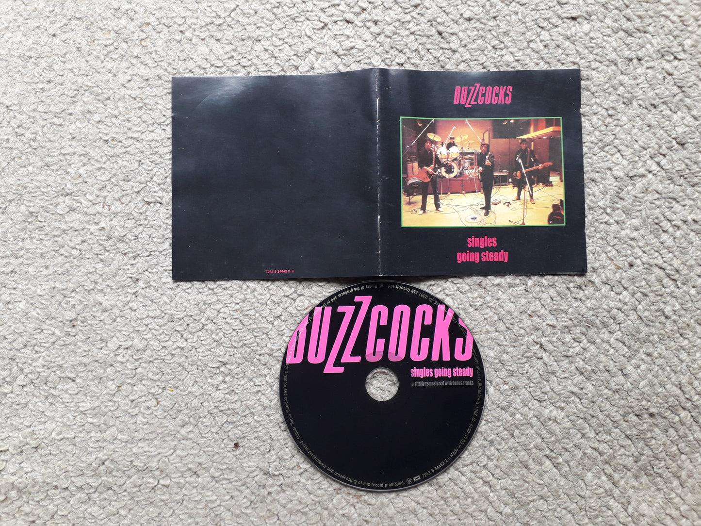 Buzzcocks-Singles Going Steady + Bonus Tracks CD (7243 5 34442 2 8)