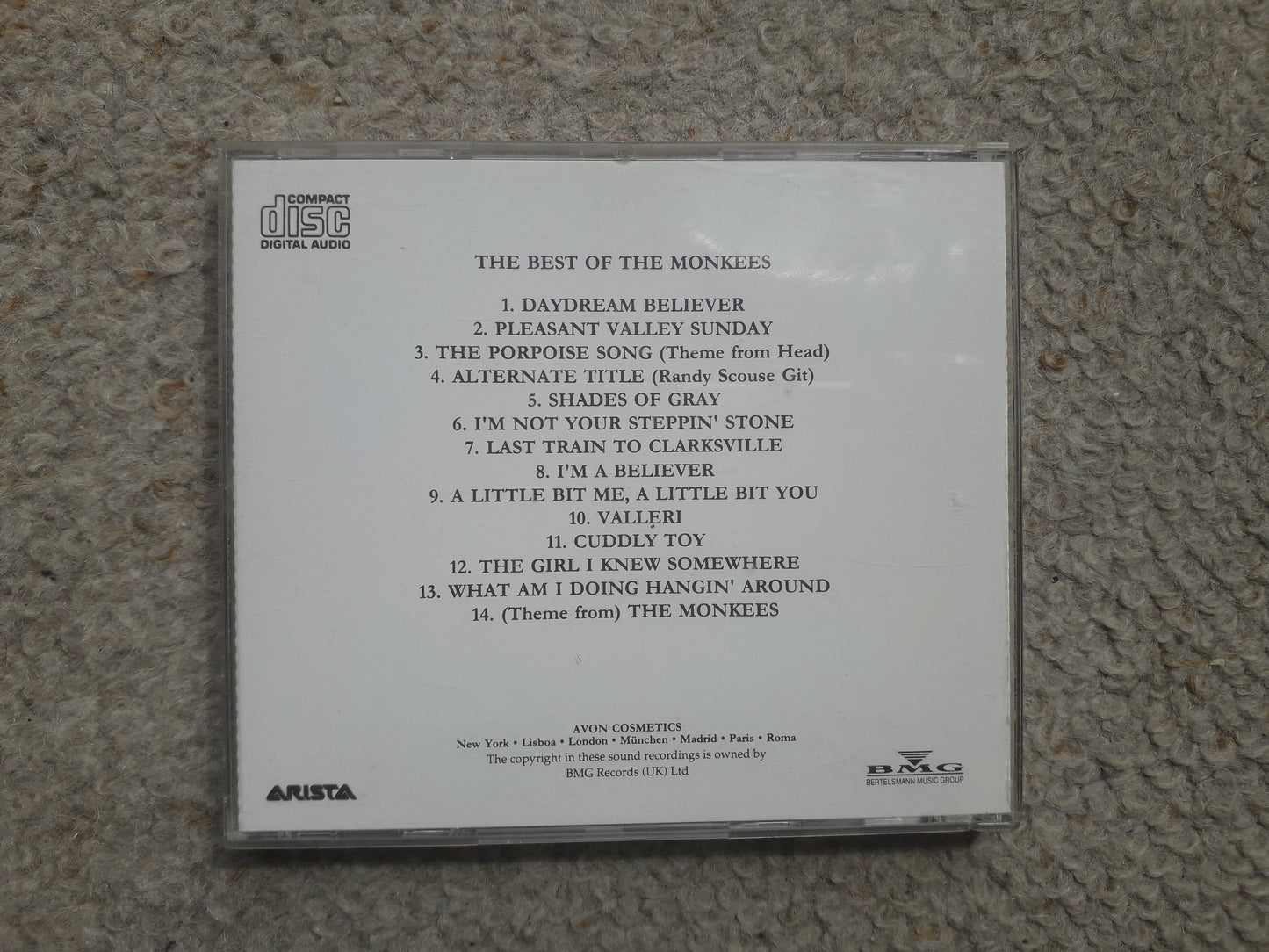 The Monkees-The Best Of The Monkees (ECD 018)