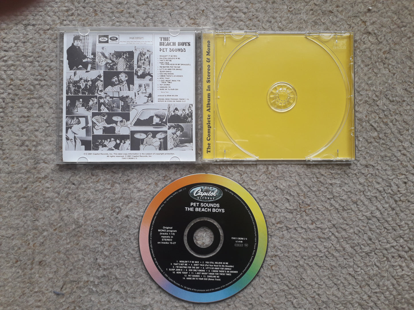 Beach Boys-Pet Sounds CD Mono & Stereo (7243 5 26266 2 5)