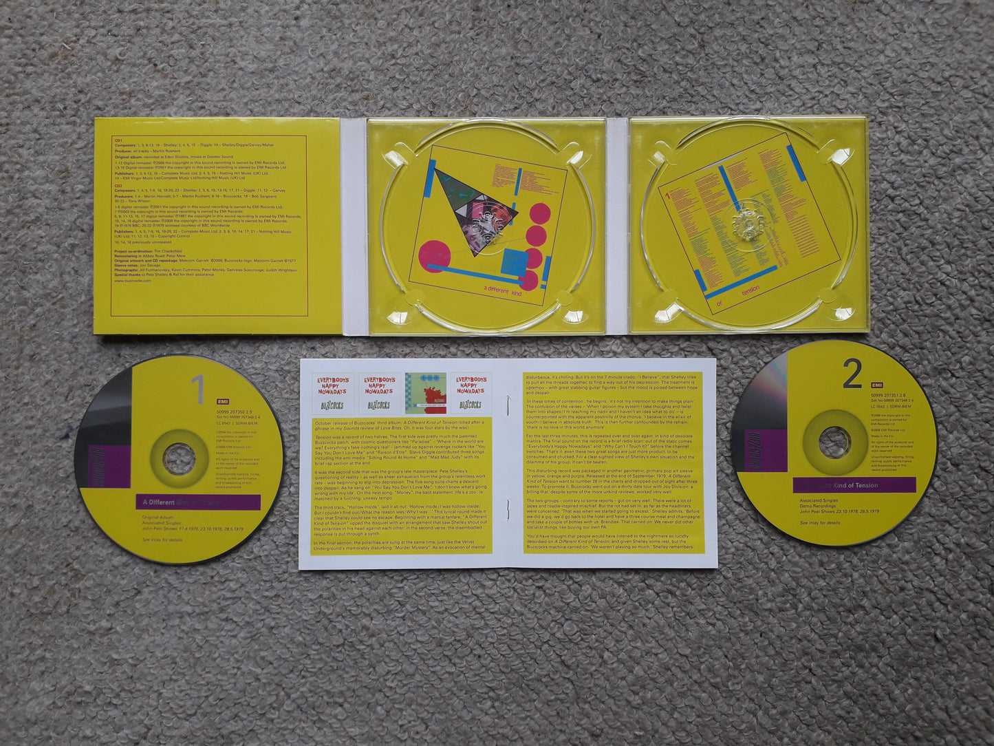 Buzzcocks-A Different Kind Of Tension 'Special Edition' Double CD
