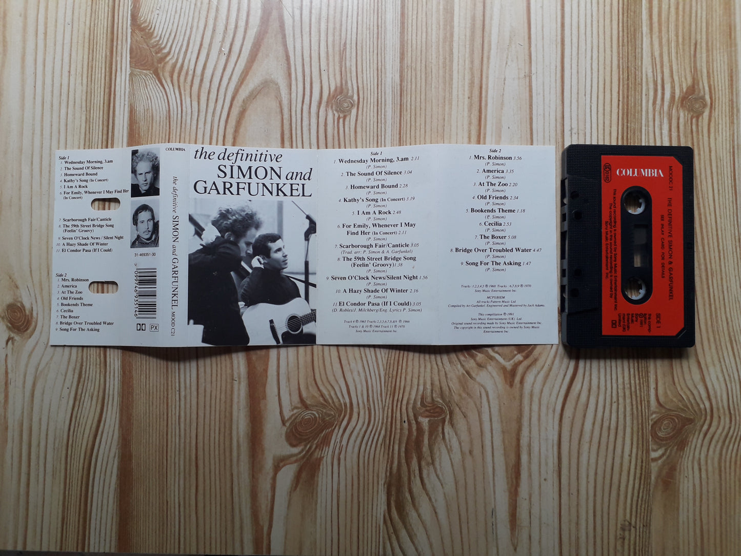 Simon & Garfunkel-The Definitive Simon & Garfunkel Casette (MOOD C21)