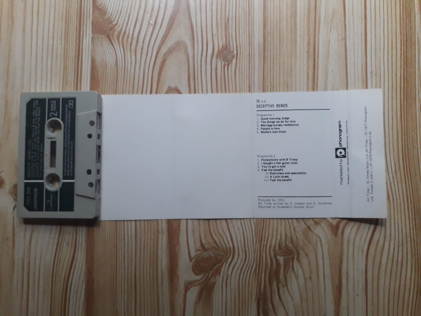 10cc-Deceptive Bends Cassette (7231 302)