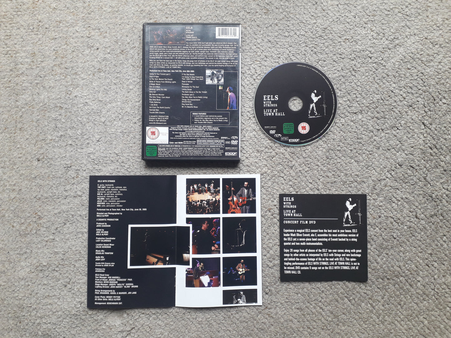 Eels – Eels With Strings - Live At Town Hall DVD (602527160207)