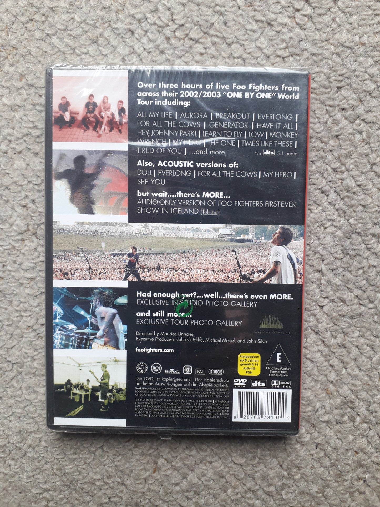 Foo Fighters-Everywhere But Home DVD (82876 57819 9) New/Sealed