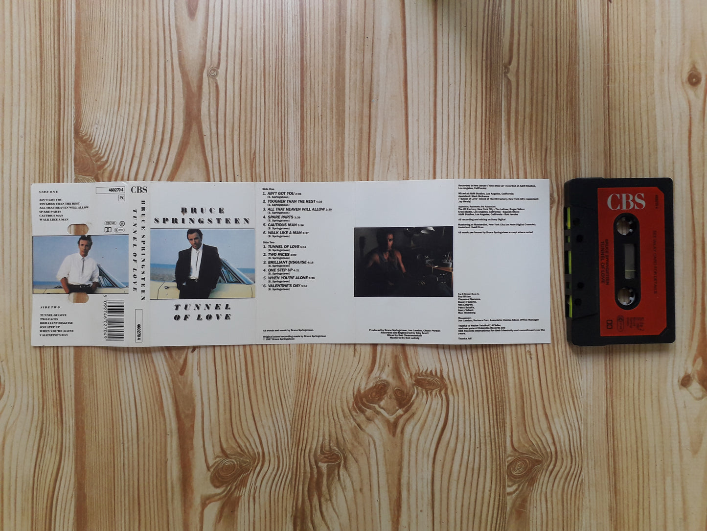 Bruce Springsteen-Tunnel Of Love Cassette (460270 4)