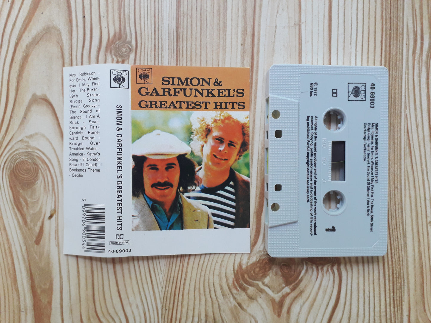 Simon & Garfunkel-Simon & Garfunkel's Greatest Hits Cassette (40-69003)