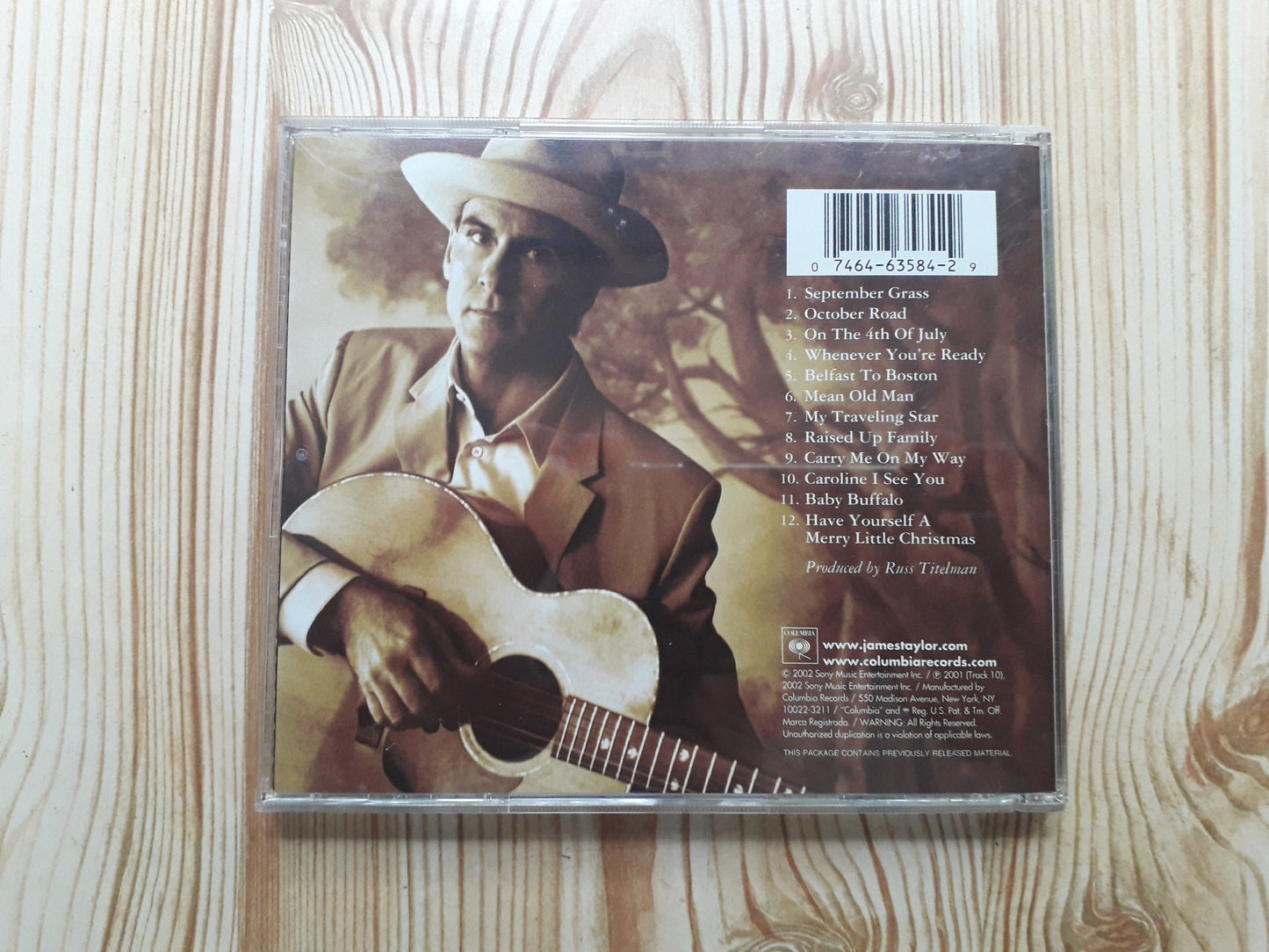 James Taylor-October Road CD (CK 63584)