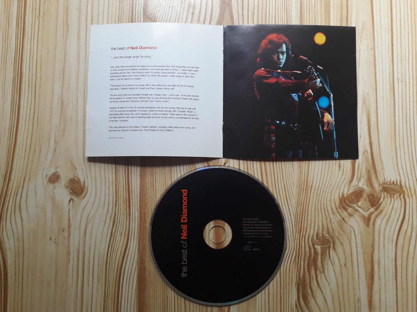 Neil Diamond-The Best Of Neil Diamond CD (MCD 11452)