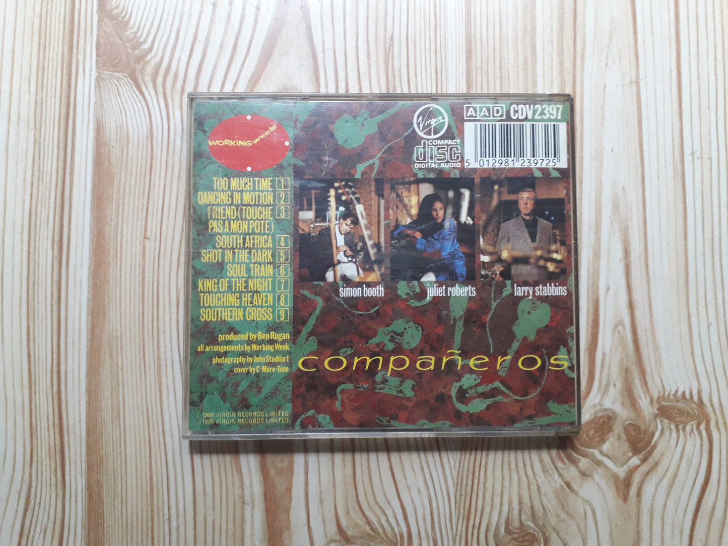 Working Week-Companeros CD (CDV2397)