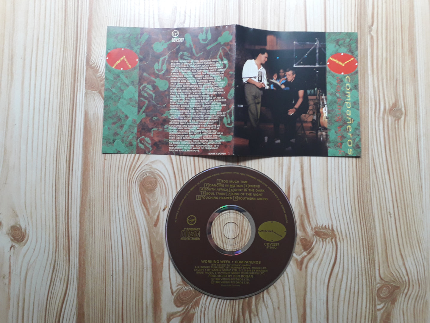 Working Week-Companeros CD (CDV2397)