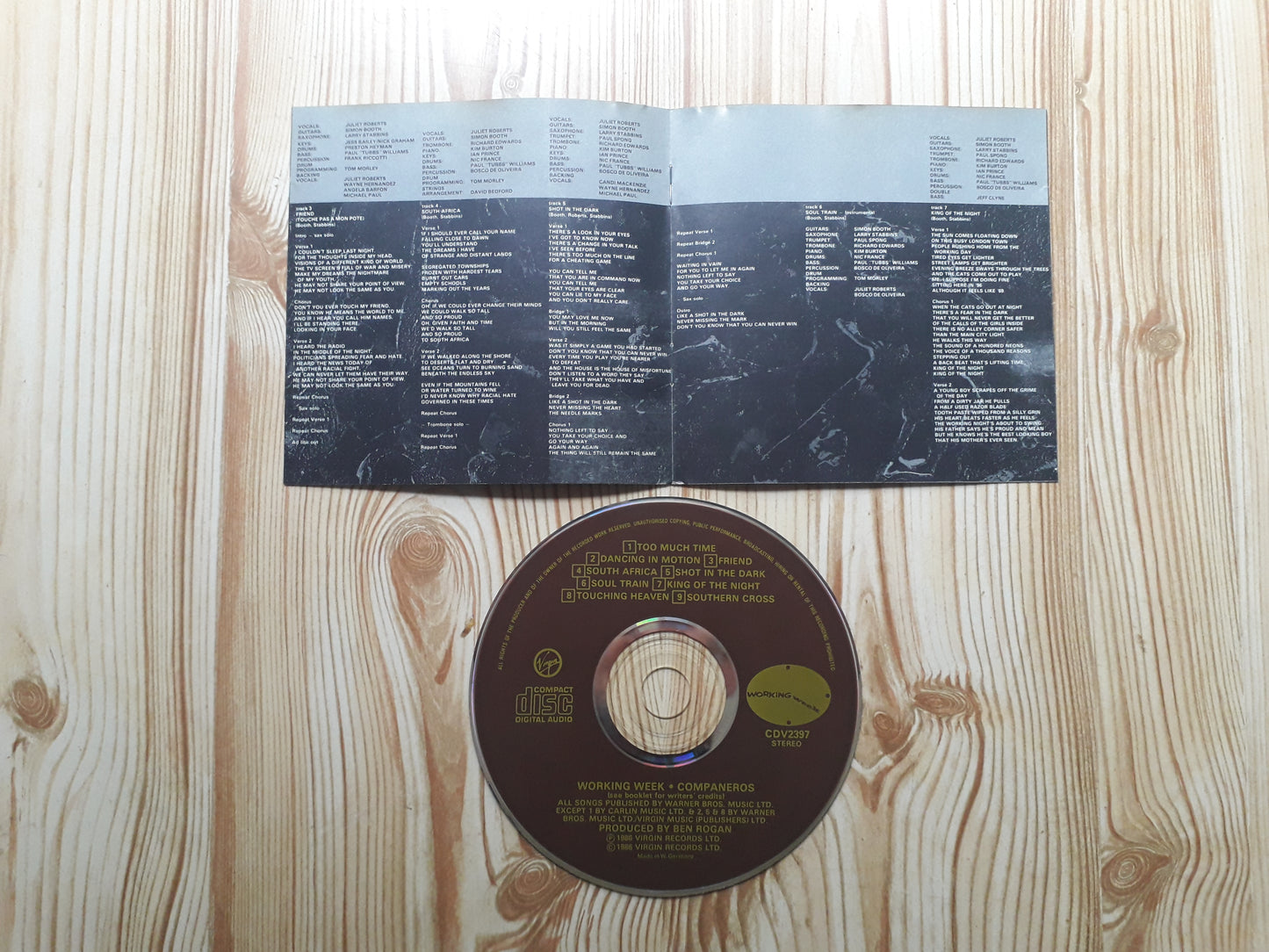 Working Week-Companeros CD (CDV2397)