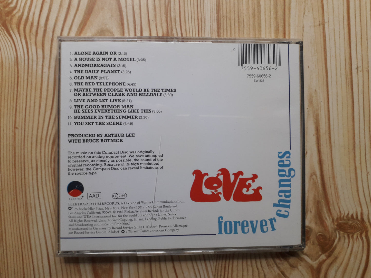 Love-Forever Changes CD (7559-60656-2)