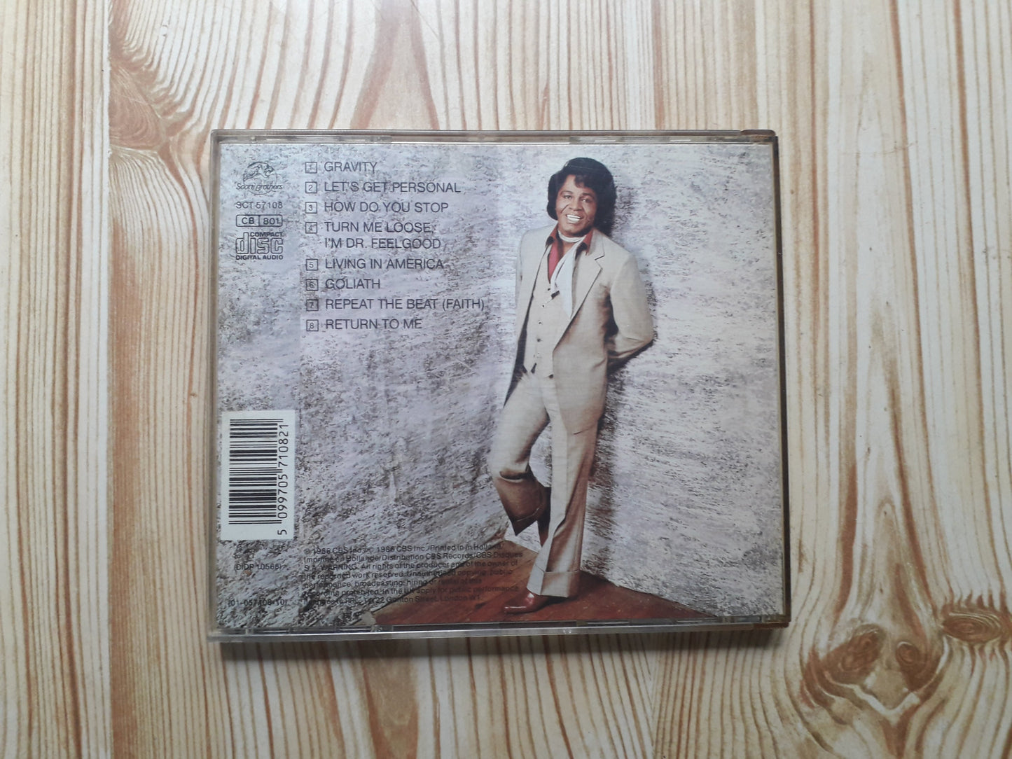 James Brown-Gravity CD (SCT 57108)