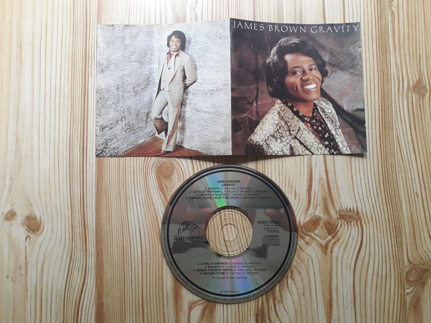 James Brown-Gravity CD (SCT 57108)
