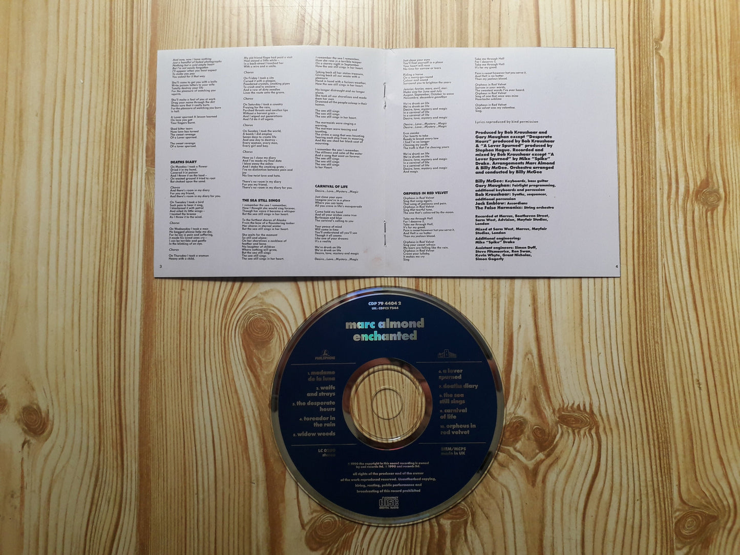 Marc Almond-Enchasnted CD (CDPCS 7344)