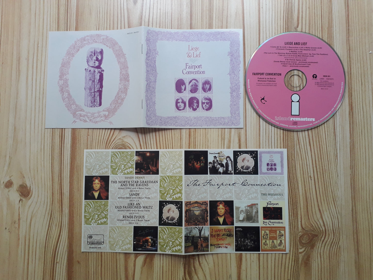 Fairport Convention – Liege & Lief CD Expanded ( IMCD 291)