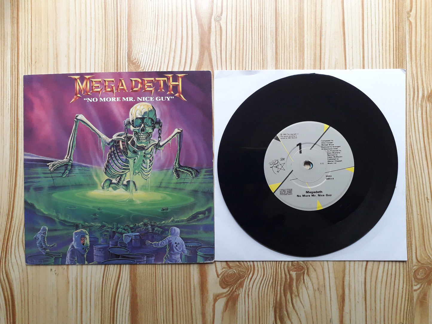 Megadeth-No More Mr.Nice Guy 7" (SBK 4)