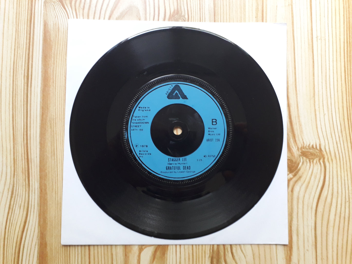 The Grateful Dead-Good Lovin' 7" (Arist 236)