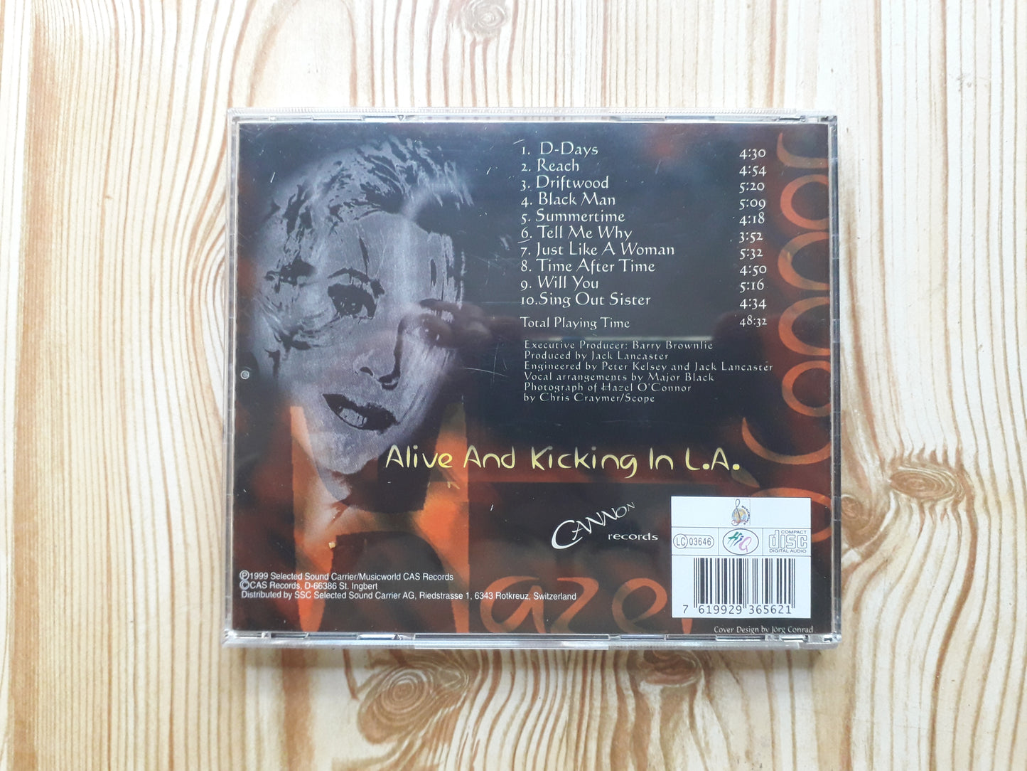 Hazel O'Connor-Alive And Kicking In L.A. CD (MWT 4341.1010-2)