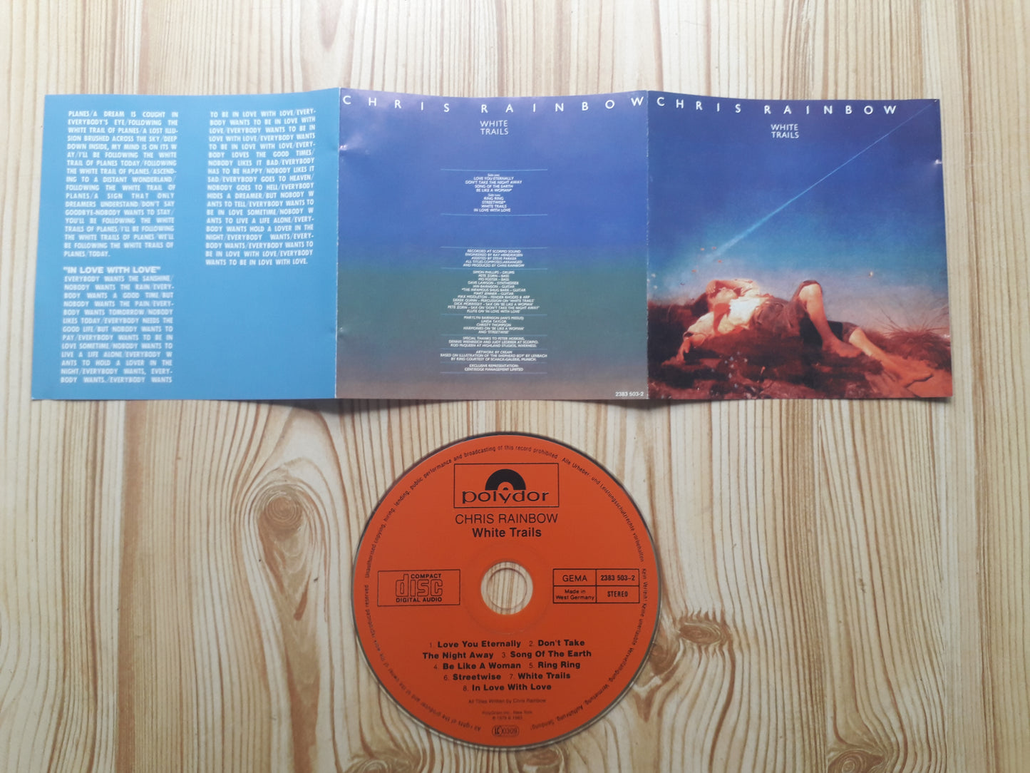 Chris Rainbow-White Trails CD (2383 503-2)