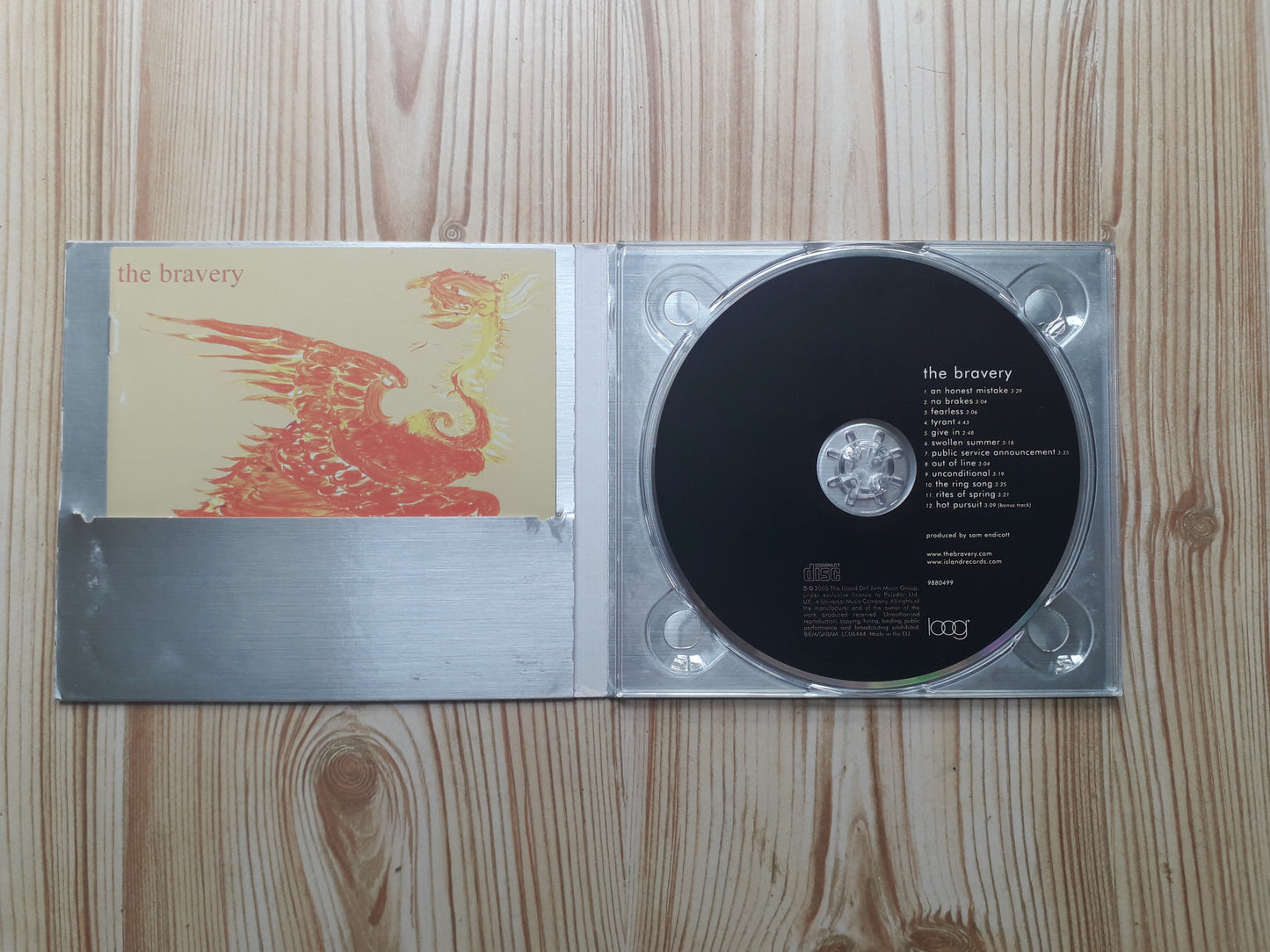 The Bravery-The Bravery Limited Edition CD (9880499)