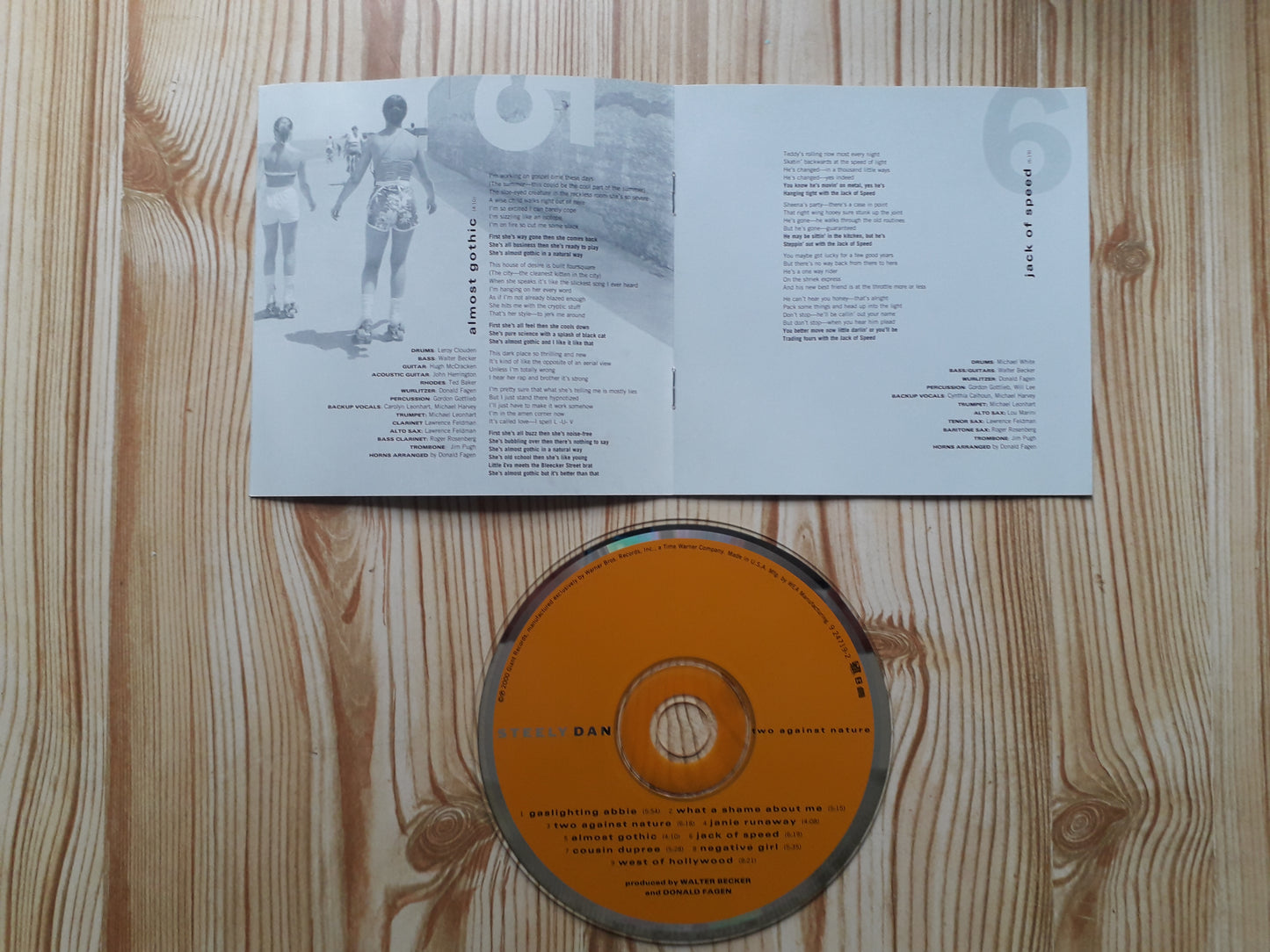 Steely Dan-Two Against Nature CD (9 247 19-2)
