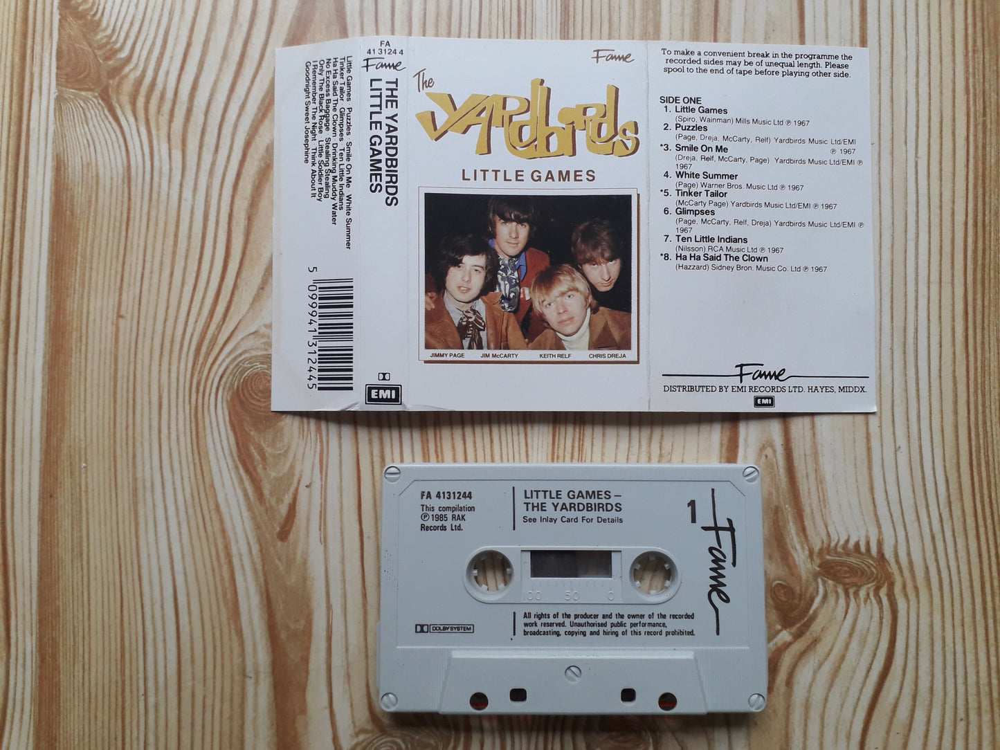 The Yardbirds-Little Games Cassette (FA 4131244)