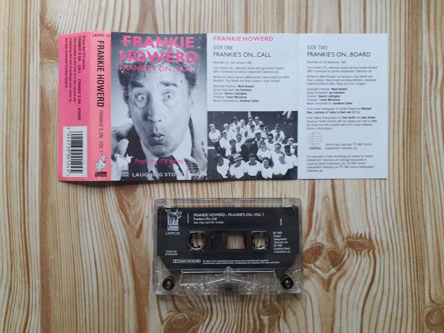 Frankie Howerd-Frankie's On...Vol 1 Cassette (LAFFC12)