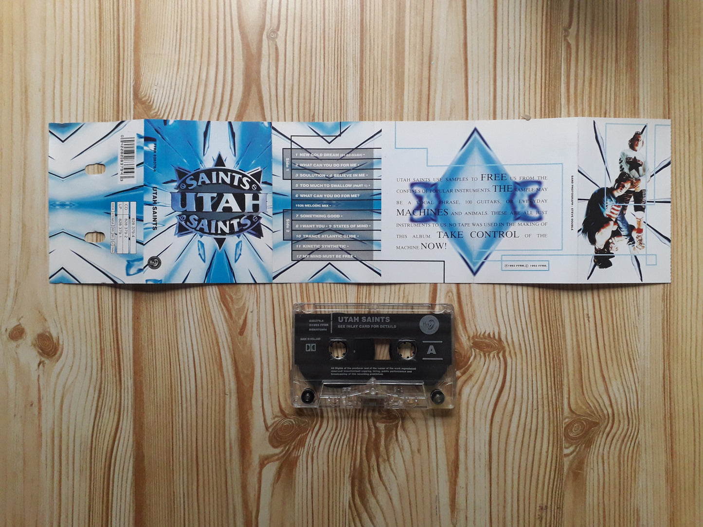 Utah Saints-Utah Saints Cassette (FFRR 828379 4)