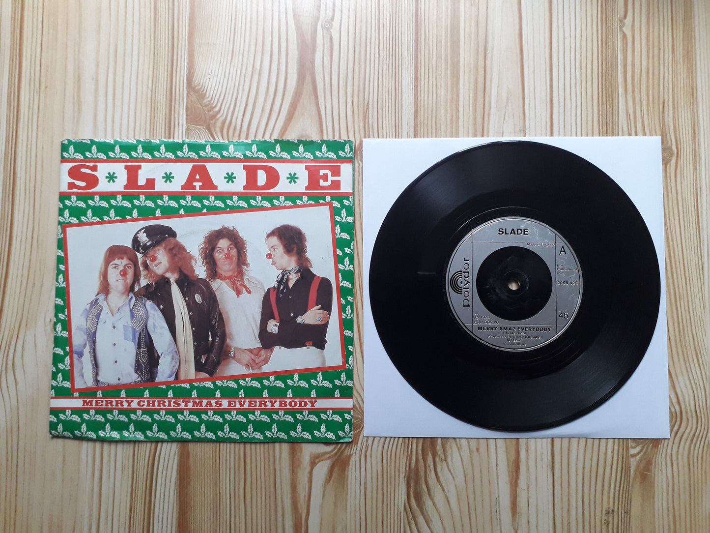 Slade-Merry Christmas Everybody 7" + Sleeve (2058 422)