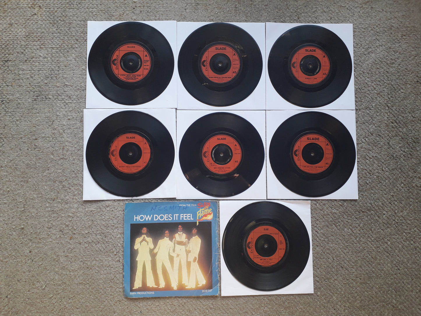 Slade-7" Singles x7! Dun/Mama/Jane/Noize/Stan/Xmas/Feel