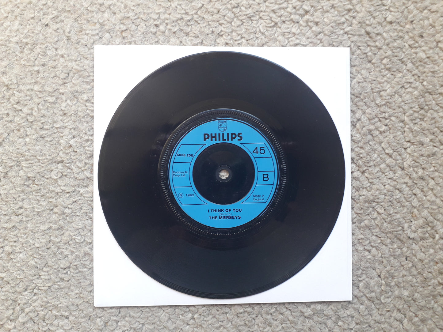 The Merseys-Sorrow 7" (6006 258)