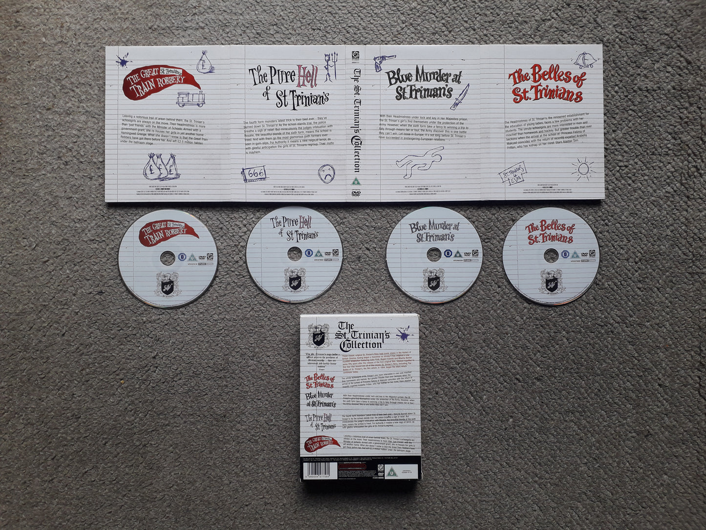 St. Trinians Collection 4 X DVD Set (OPTD072)