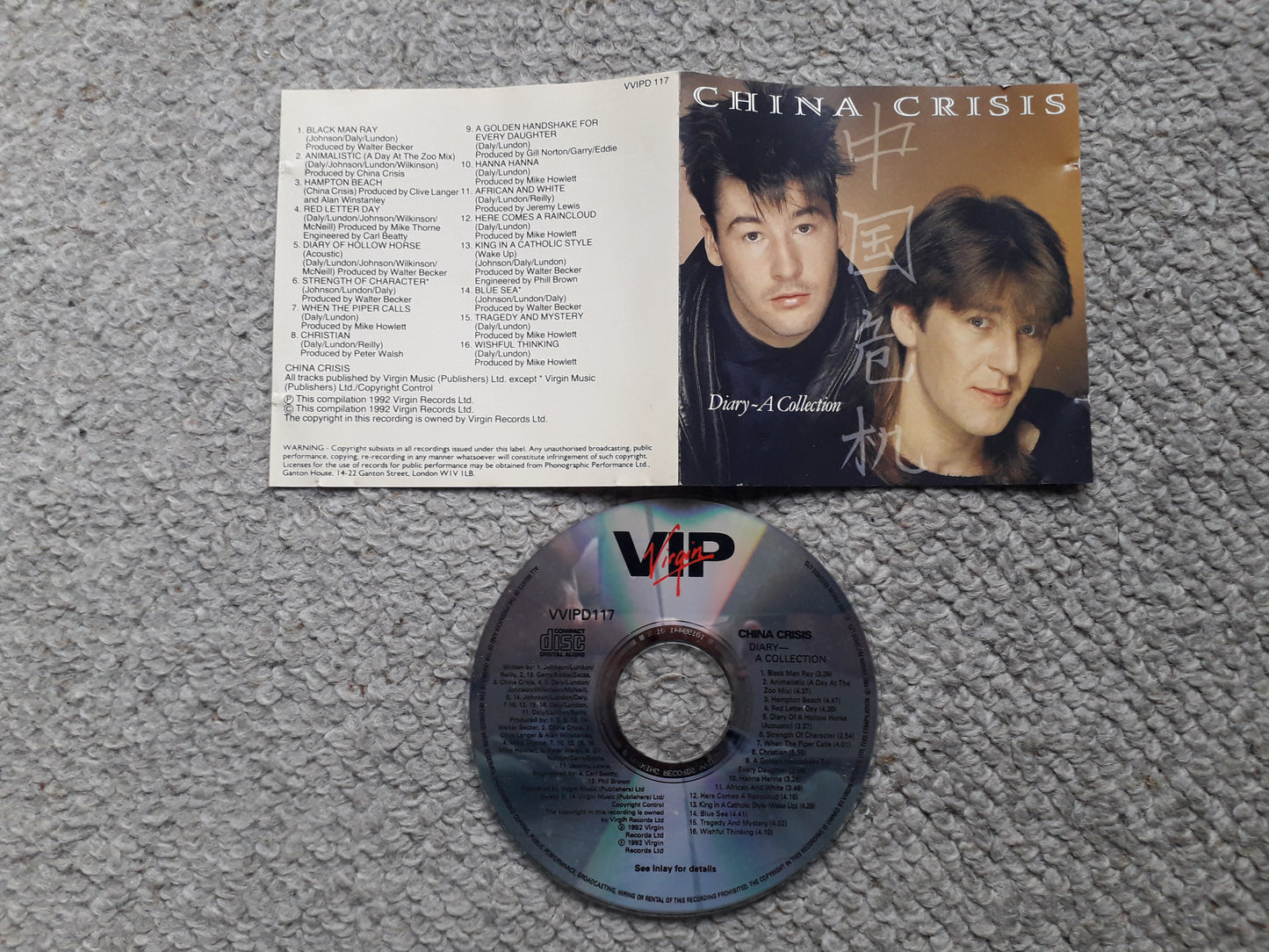 China Crisis-Diary-A Collection CD (VVIPD 117)