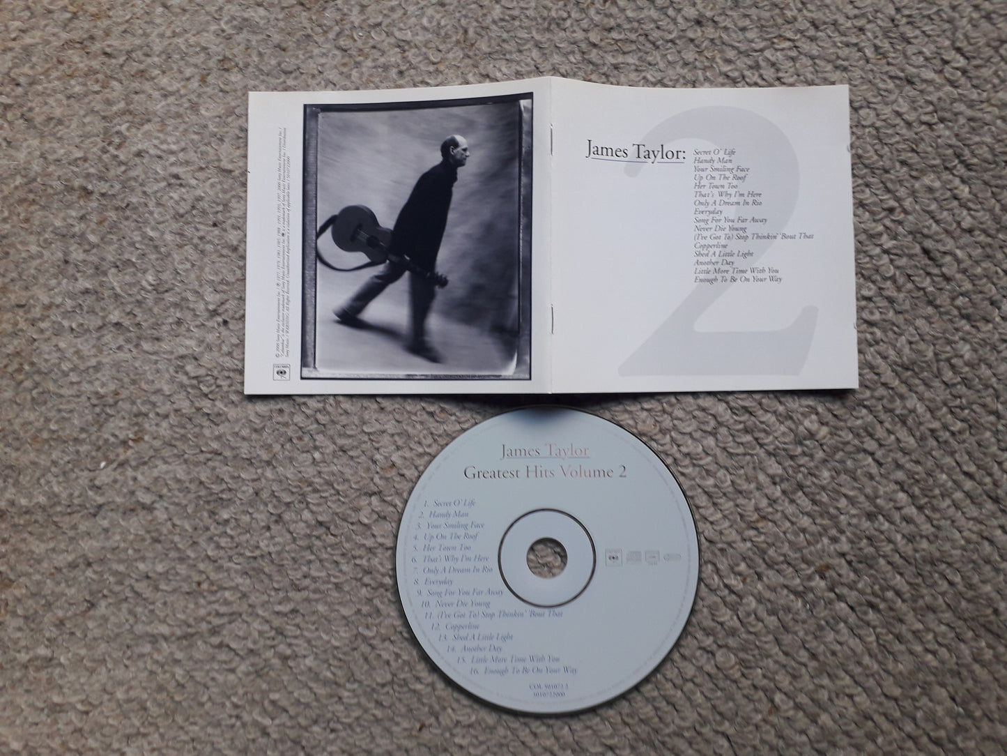 James Taylor-Greatest Hits Volume 2 CD (501072-2)