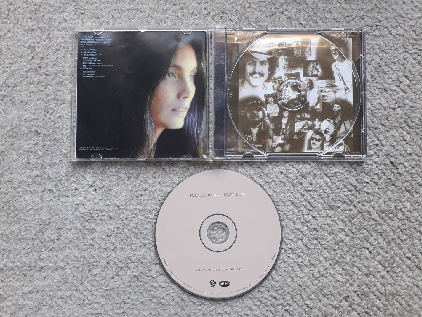 Emmylou Harris-Luxury Liner CD (8122-78110-2) Bonus Tracks