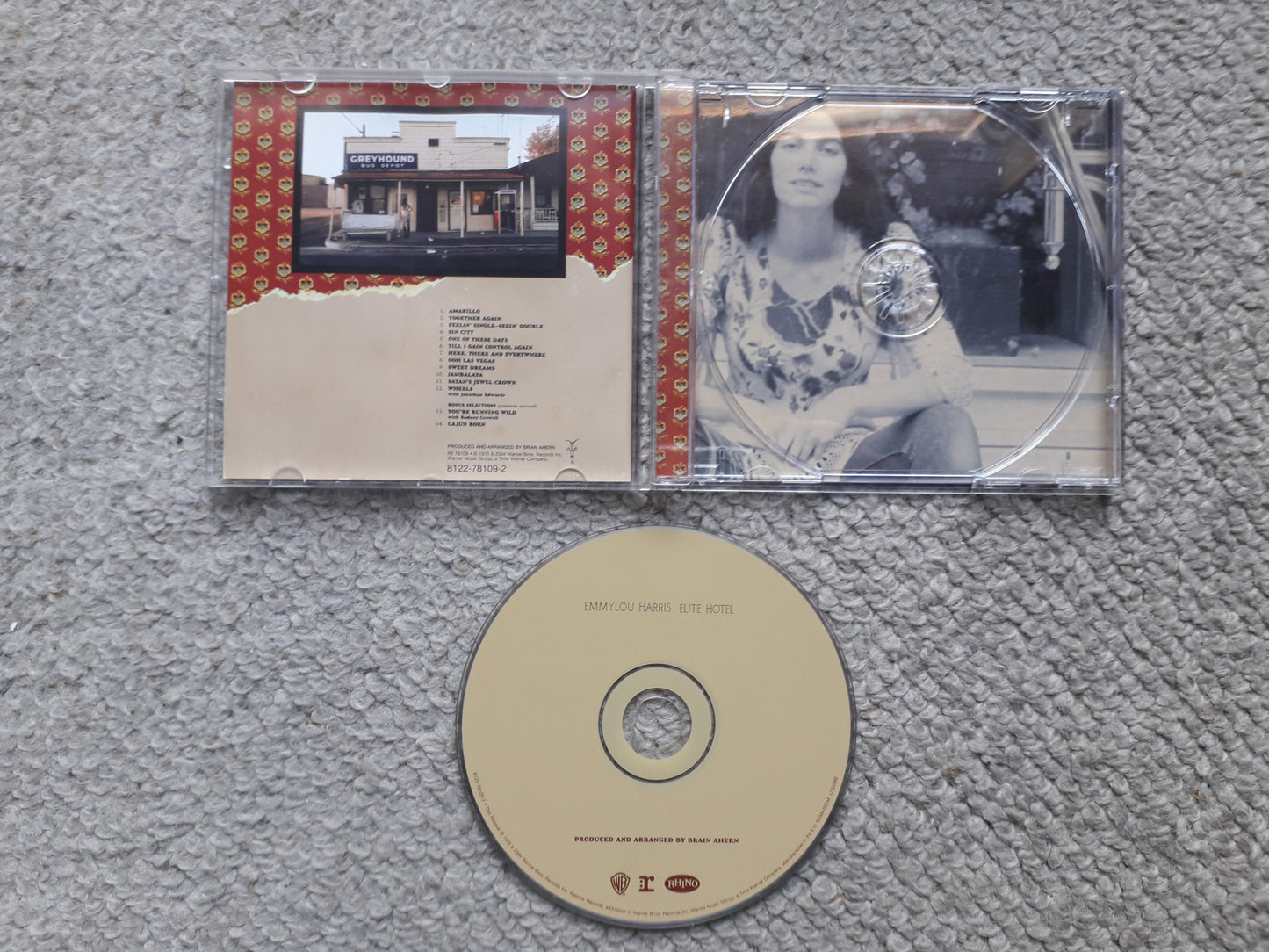Emmylou Harris-Elite Hotel CD Bonus Tracks (R2 78109)