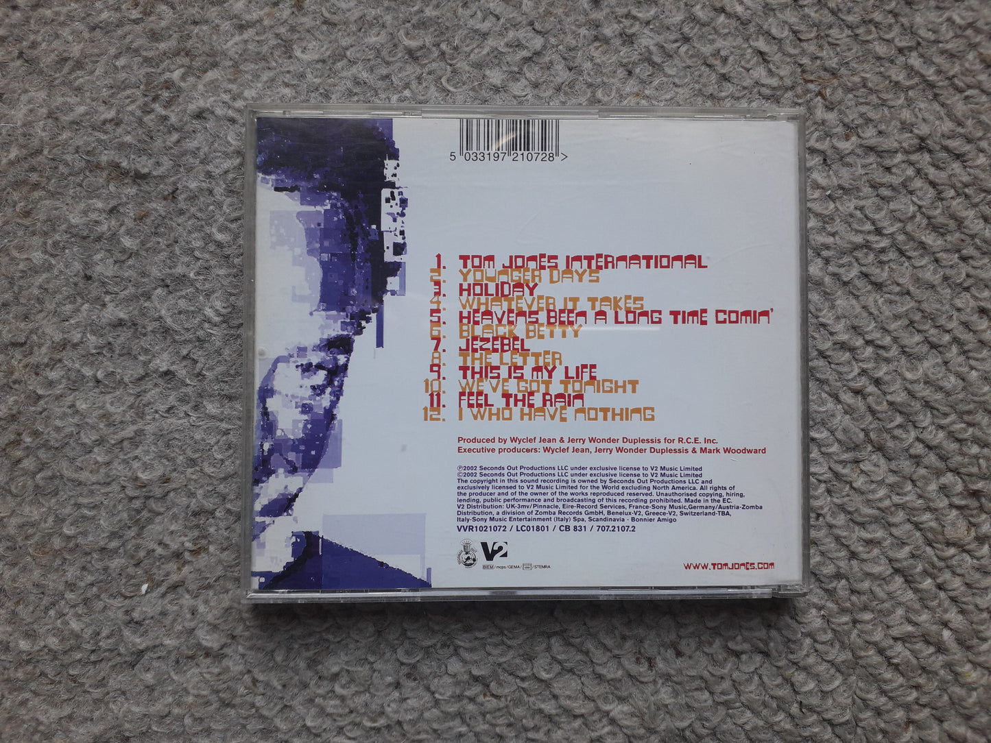 Tom Jones-Mr. Jones CD (VVR1021072)