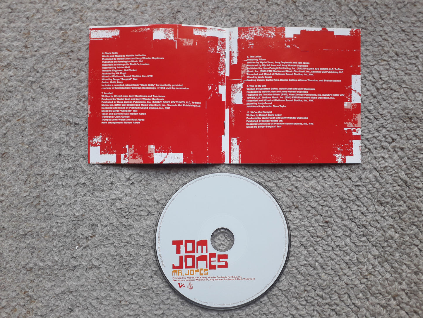 Tom Jones-Mr. Jones CD (VVR1021072)