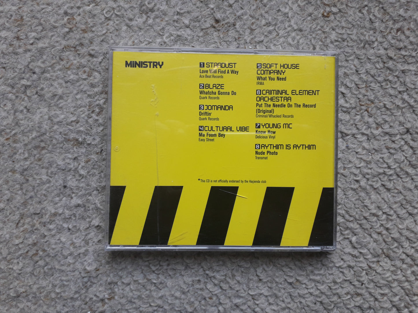 Various Artists-We Love The Hacienda CD (MINMAG51 / MAY02)