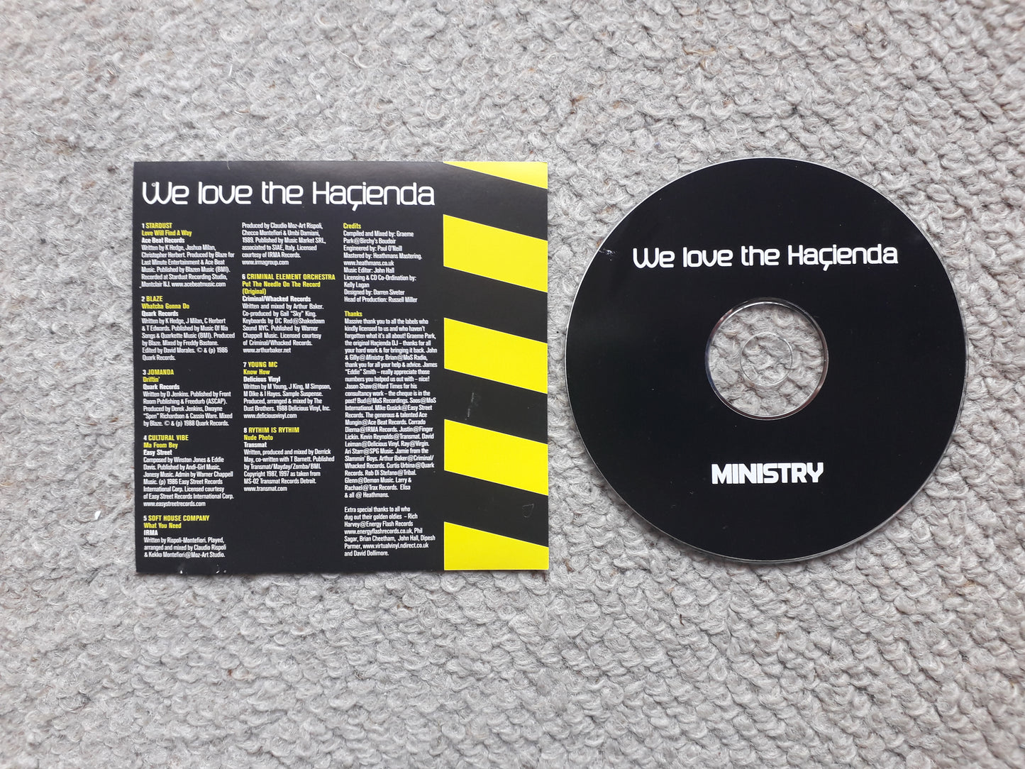 Various Artists-We Love The Hacienda CD (MINMAG51 / MAY02)